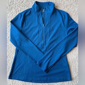 32 Degrees Women's Blue Zip Up Top